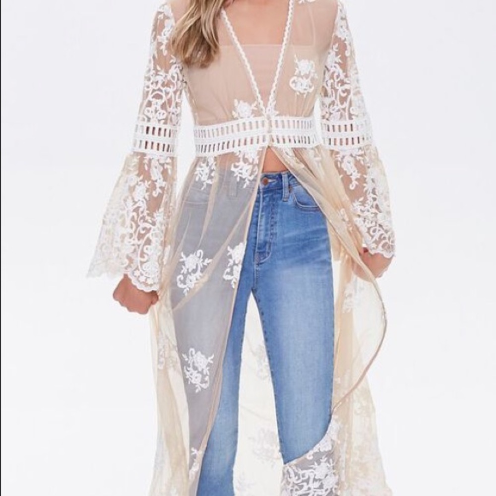 Lace Kimono